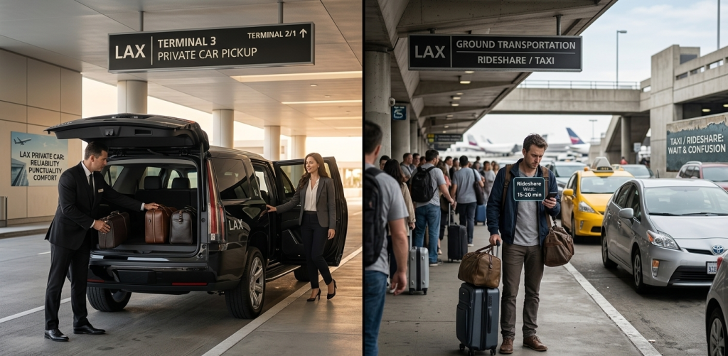 LAX airport transportation services super taxi