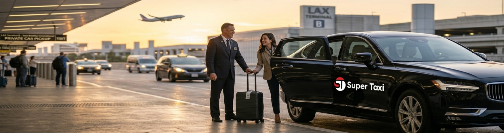 Private LAX transportation services Super Taxi