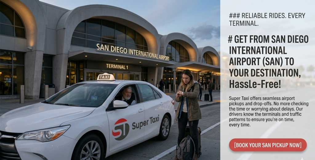 Airport transportation on time pickups and drop offs